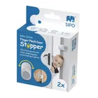 Sipo, zestaw blokad drzwi dla dzieci, regulowane ograniczniki, 2 szt.