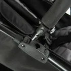 Smiki, Hurricane, wózek spacerowy, szaro-czarny