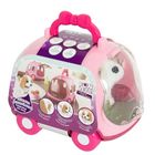 Smiki, Piesek w salone piękności, zestaw z interaktywną maskotką i transporterem