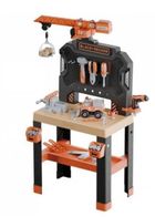 Smoby, Black+Decker, warsztat z dźwigiem, Bricolo Builder