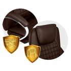 Sofotel, Batory, fotel biurowy, kasztanowy