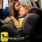 Sorino, Aurora, fotelik samochodowy z bazą, 360°, black, 40-150 cm