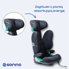 Sorino, Ceres, fotelik samochodowy, all black, 100-150 cm