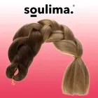 Soulima, włosy syntetyczne, warkoczyki ombre