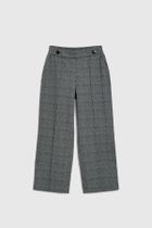 Spodnie materiałowe damskie, szare, Moodo