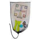 Spokey, Woo-Bad Game, rakietki do badmintona plażowego z grami (szachy i chińczyk)