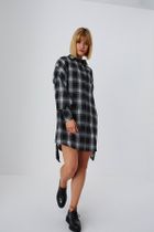 Sukienka damska, czarna, Moodo