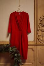 Sukienka damska, czerwona, Moodo