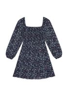 Sukienka damska, granatowa, Moodo