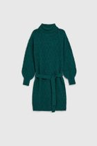 Sukienka damska, zielona, Moodo