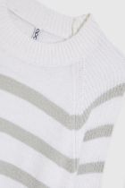 Sweter damski, biały, Moodo