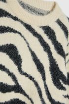 Sweter damski, biały, Moodo