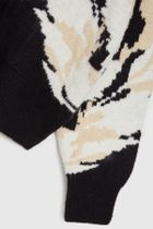 Sweter damski, czarny, Moodo