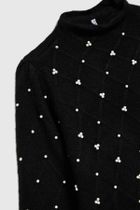 Sweter damski, czarny, Moodo