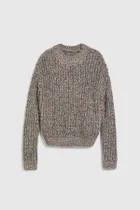 Sweter damski, szary, Moodo