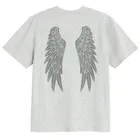 Szara koszulka basic z bawełny czesanej NOWEAR