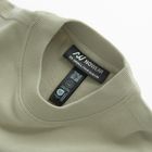 T-shirt unisex khaki oversize z bawełny czesanej NOWEAR