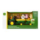 Tomy, John Deere, traktor z akcesoriami
