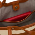 Torebka listonoszka, beżowa, Peterson