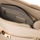 Torebka listonoszka, beżowa, Peterson