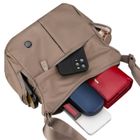 Torebka listonoszka, beżowa, Peterson