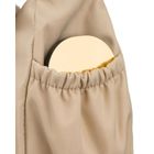 Torebka listonoszka, beżowa, Peterson