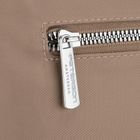 Torebka listonoszka, beżowa, skóra ekologiczna, Peterson