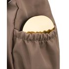 Torebka listonoszka, ciemnobeżowa, Peterson