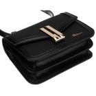 Torebka listonoszka, czarna, Peterson