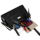 Torebka listonoszka, czarna, Peterson