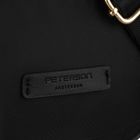 Torebka listonoszka, czarna, Peterson