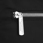 Torebka listonoszka, czarna, skóra ekologiczna, Peterson