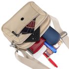 Torebka listonoszka, jasnobeżowa, Peterson