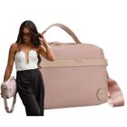 Torebka listonoszka, różowa, Peterson