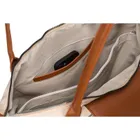 Torebka shopper, beżowa, Peterson