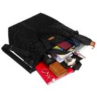 Torebka shopper, czarna, Rovicky