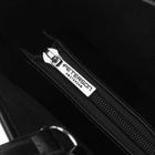 Torebka shopper, czarna, skóra ekologiczna, Peterson