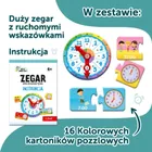 Trefl, Rodzina Treflików, Mały Odkrywca, Zegar, gra edukacyjna