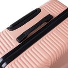 Trizand, zestaw walizek 3w1, różowe