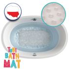 Tuban, mata kąpielowa, antypoślizgowa, szara