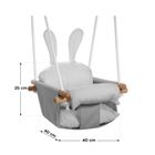 Tulano, Hop 33, huśtawka, grey