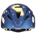 Uvex, Kid 2 CC, kask rowerowy, dziecięcy, dark blue rocket, 46-52 cm