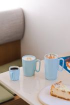 Vialli Design, dwa kubki ceramiczne z uszkiem, 250 ml, Fuori miętowe