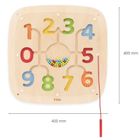 Viga, tablica manipulacyjna, magnetyczna zabawa z liczbami