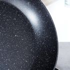 Vilde, Black&Wood, patelnia granitowa, 20 cm