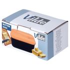 Vilde, maselniczka stalowa, czarna