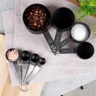 Vilde, miarki kuchenne, czarne, 8 szt.