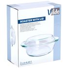 Vilde, naczynie żaroodporne z pokrywką, szklane, 1,4 l+430 ml