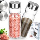 Vilde, solniczka i pieprzniczka szklana, 170 ml, 2 szt.