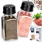 Vilde, solniczka i pieprzniczka szklana, 80 ml, 2 szt.